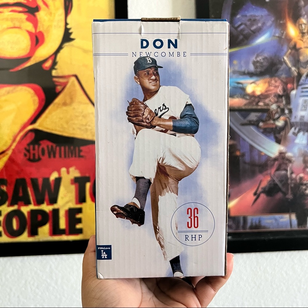 Dodgers Don Newcombe Bobblehead 2016 Brooklyn / Los Angeles - Picture 8 of 8